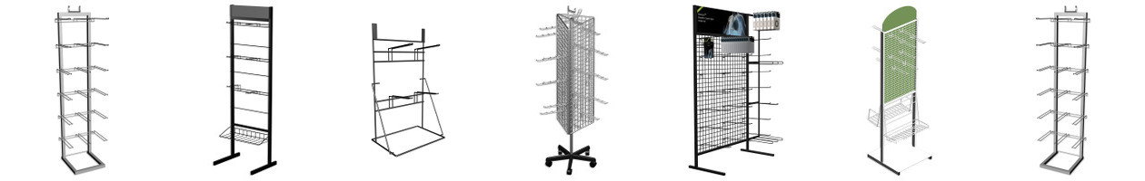 Bespoke Euro Hook Display Stands